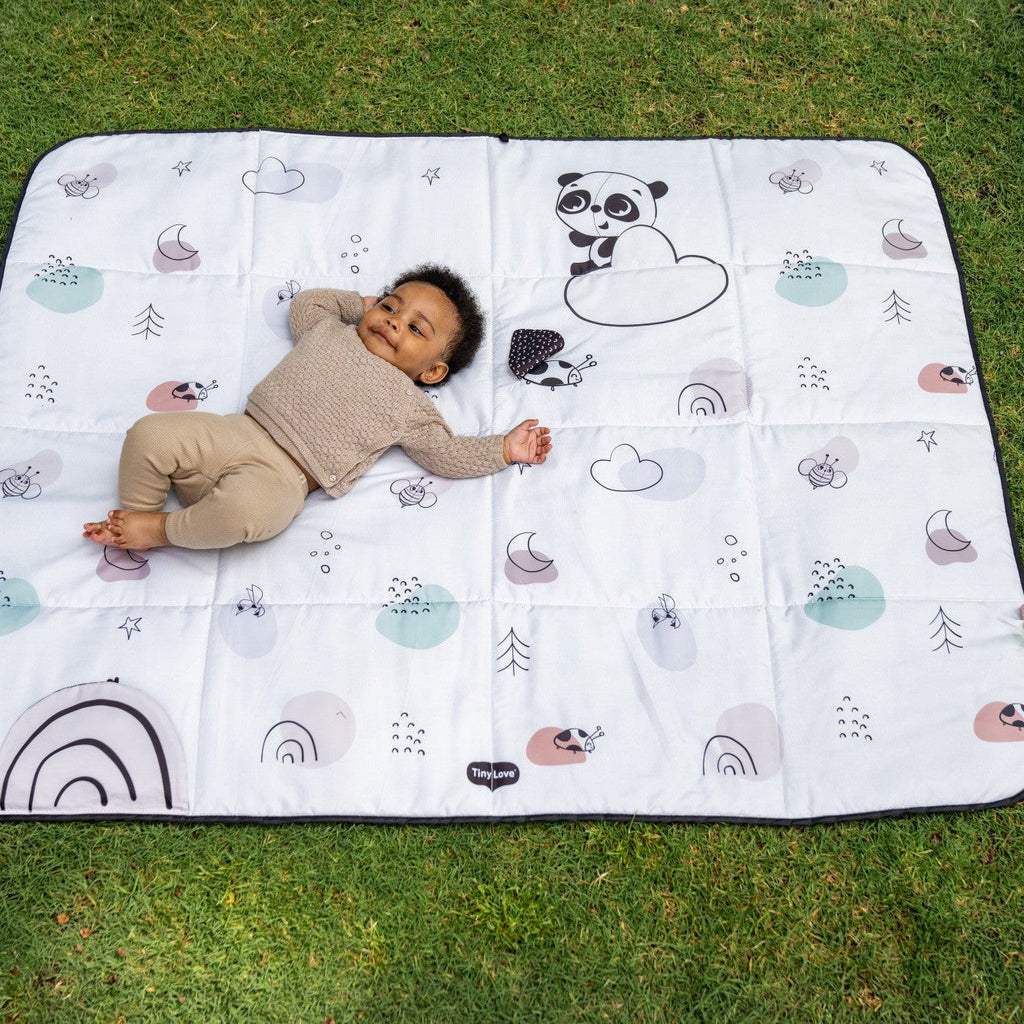 Tiny Love Black & White XL Outdoor Mat