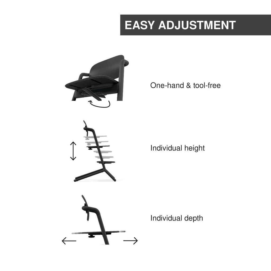 Cybex Lemo 2 High Chair 3-in-1 Set