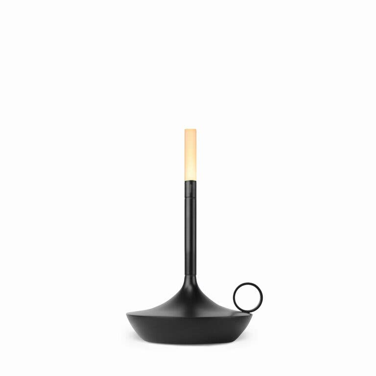 GRAYPANTS Wick S Portable Recharge Candle Lamp w/ Gift Pack: Brass