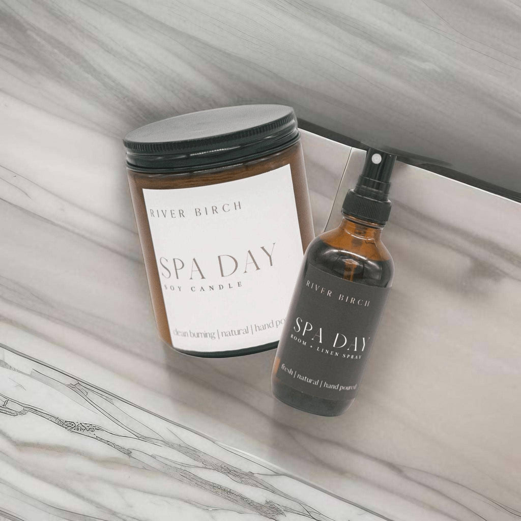 Spa Day - 4 oz Amber Glass Room + Linen Spray