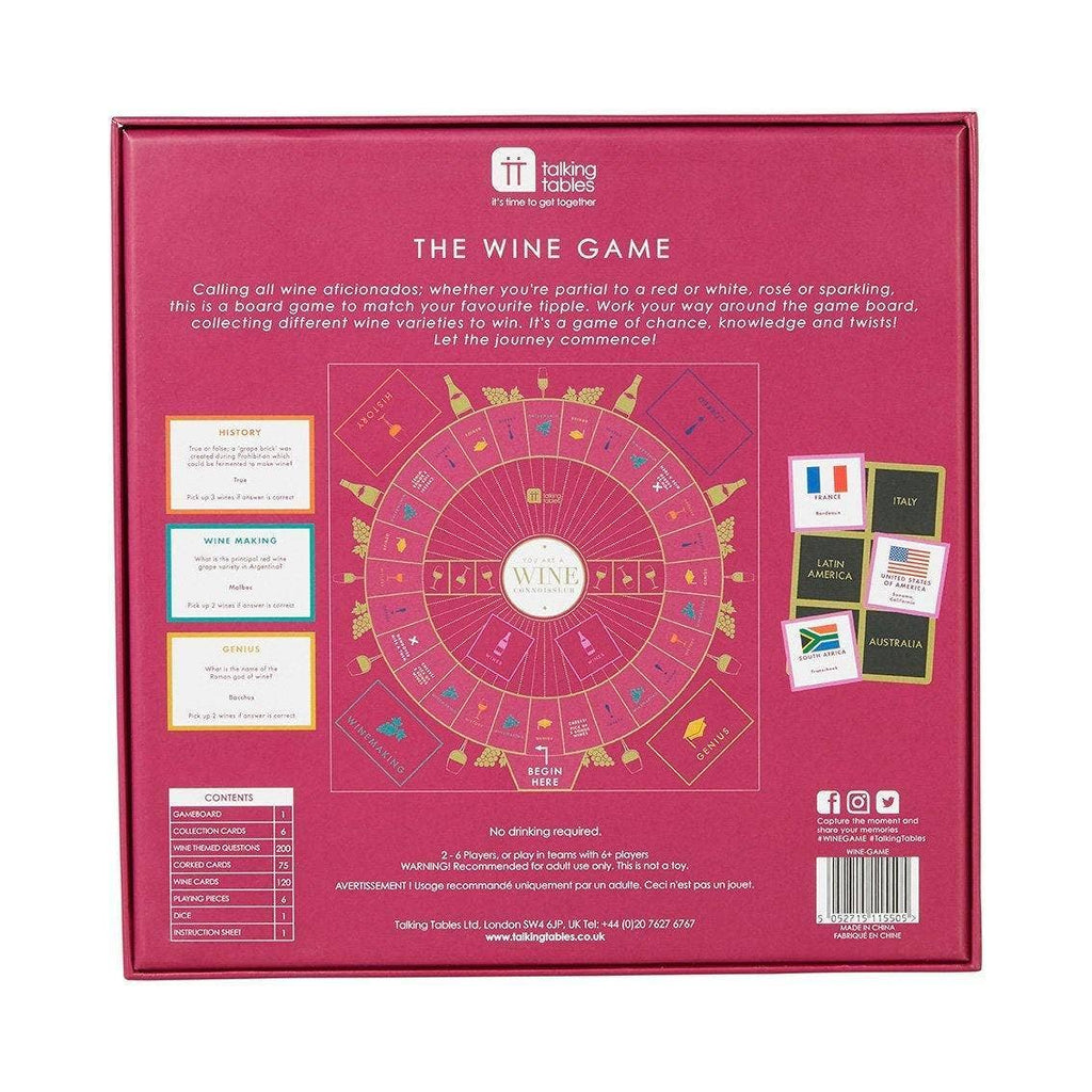 The Wine Board Game