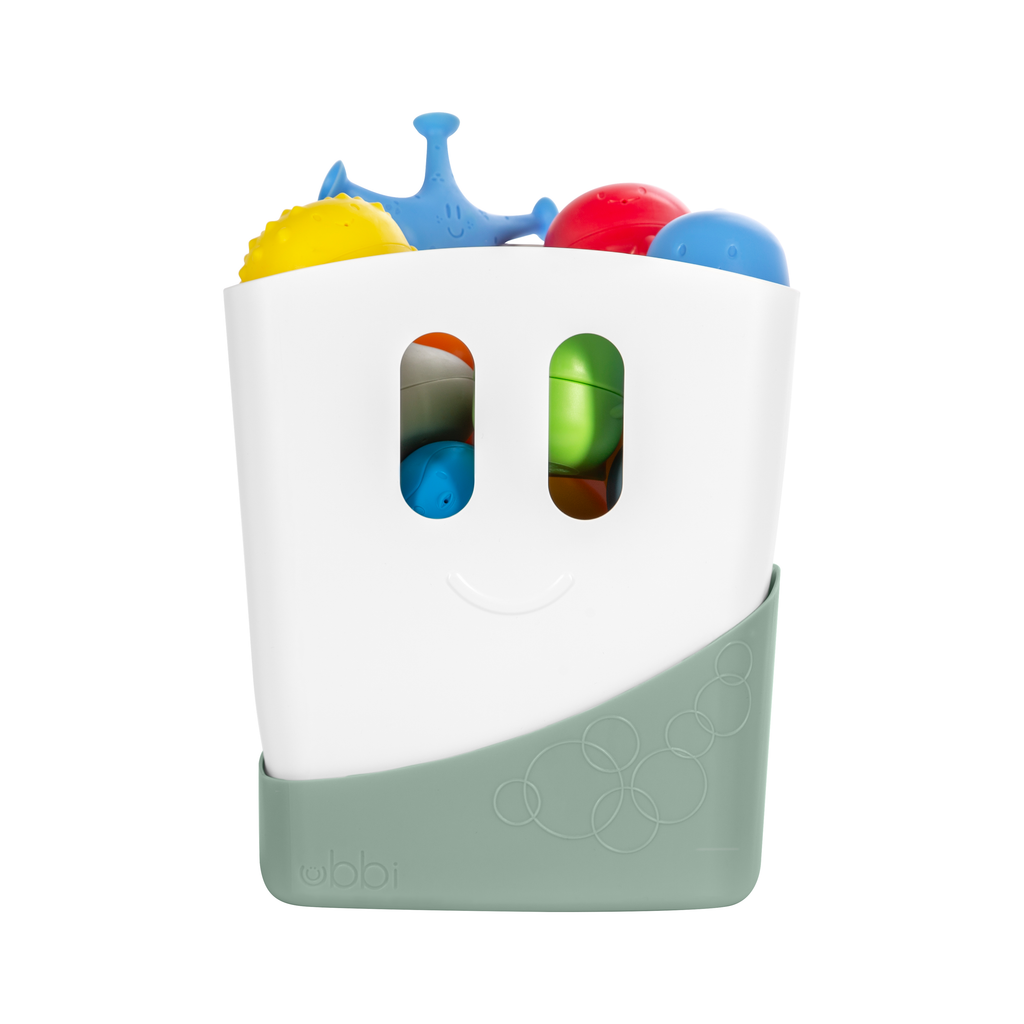 Sage Bath Toy Drying Bin