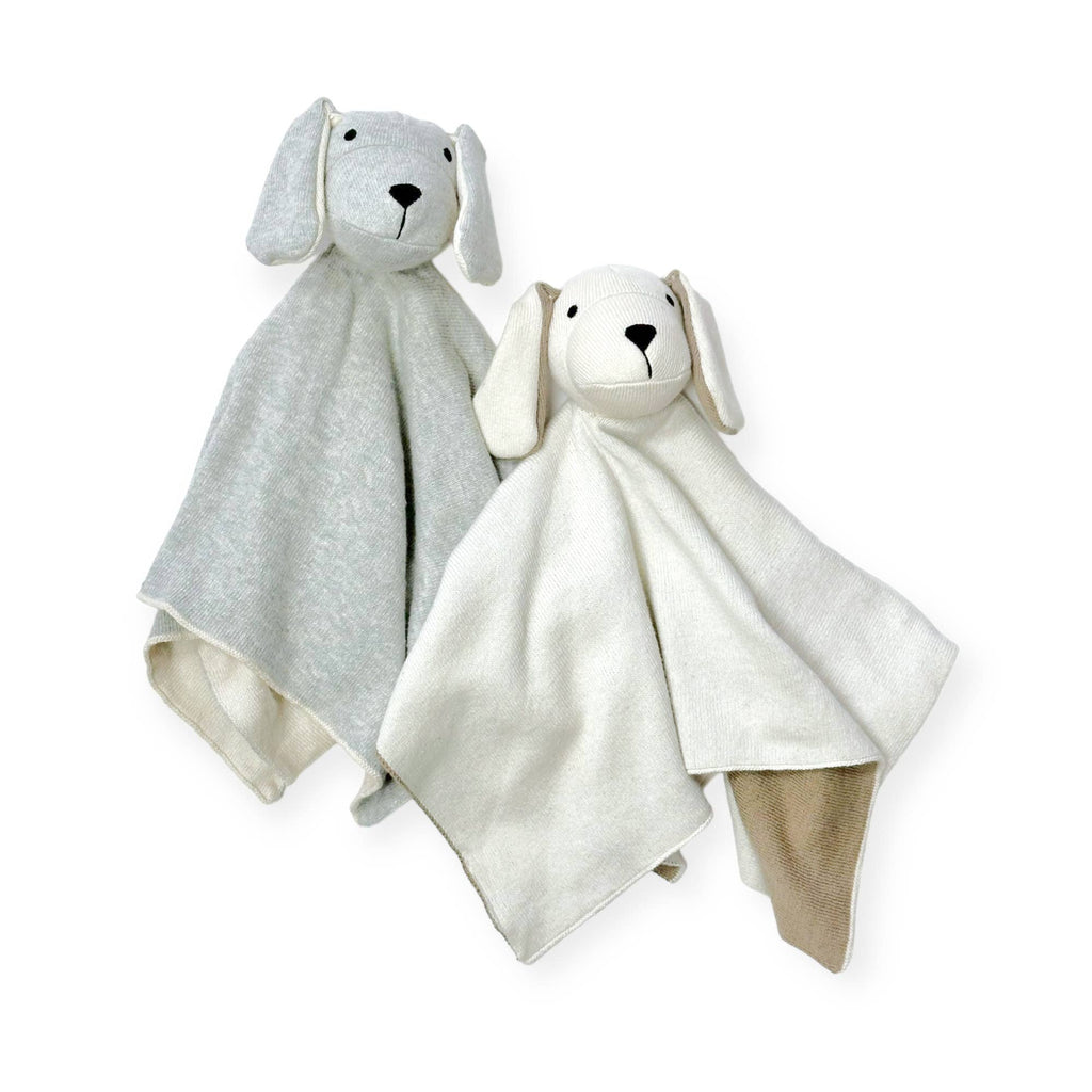 Puppy Dog - Organic Baby Lovey Security Blanket Cuddle Cloth: Natural