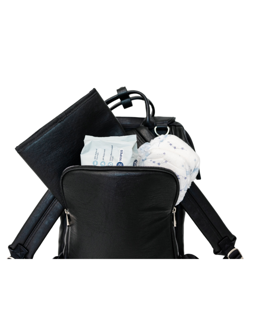 Citi Collective Citi Explorer Black Diaper Bag Backpack
