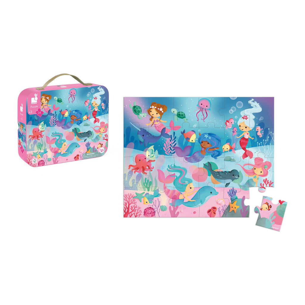 Puzzle - Mermaids - 24 Pcs