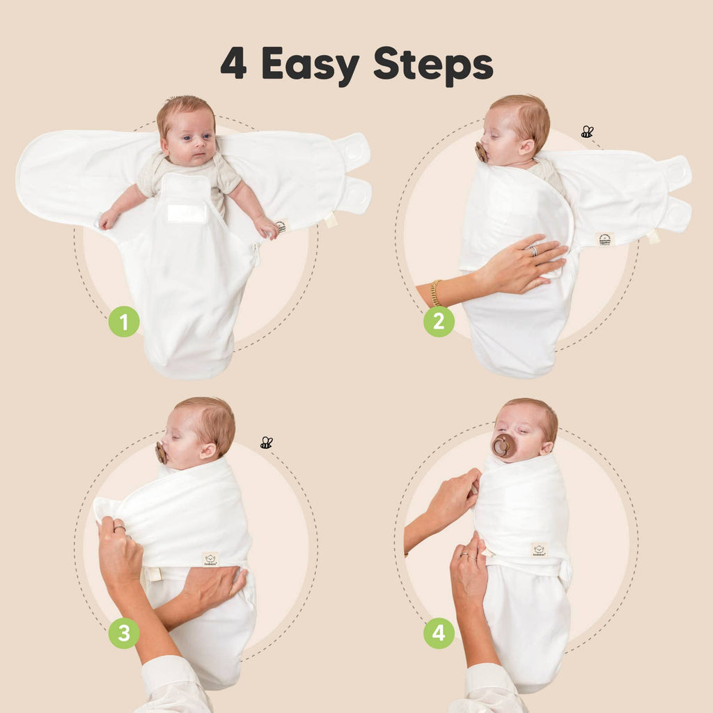 3pk Soothe Zippy Baby Swaddles 0-3 Months,Newborn Sleep Sack