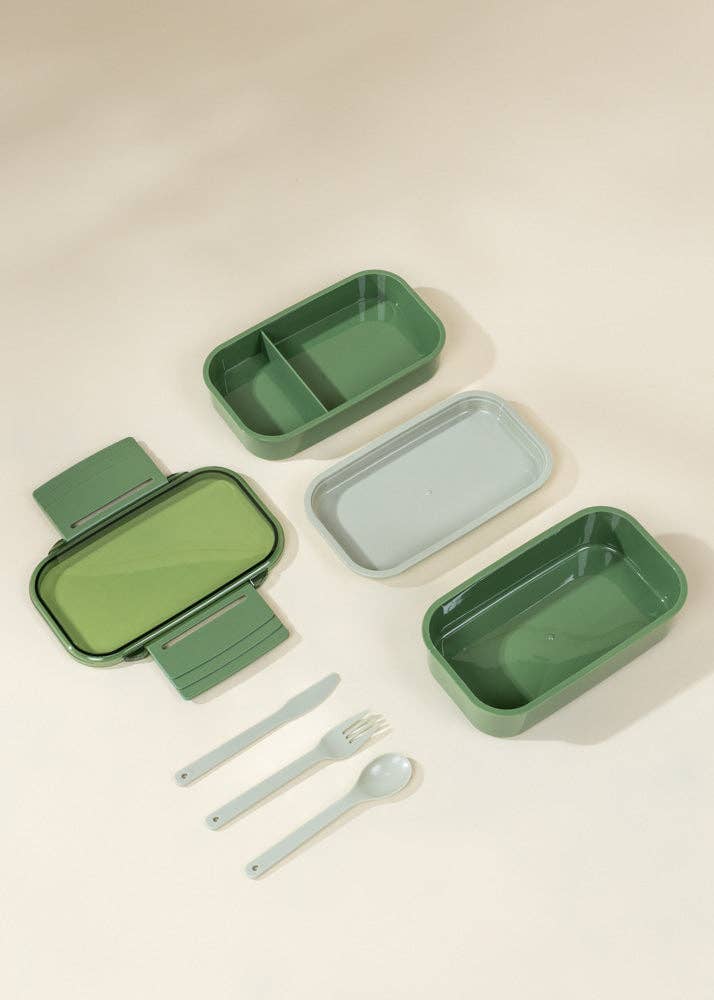 Leak Proof Stackable Lunch Container Earthbound