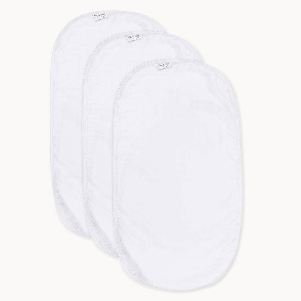 Muslin Burp Cloth 3pk