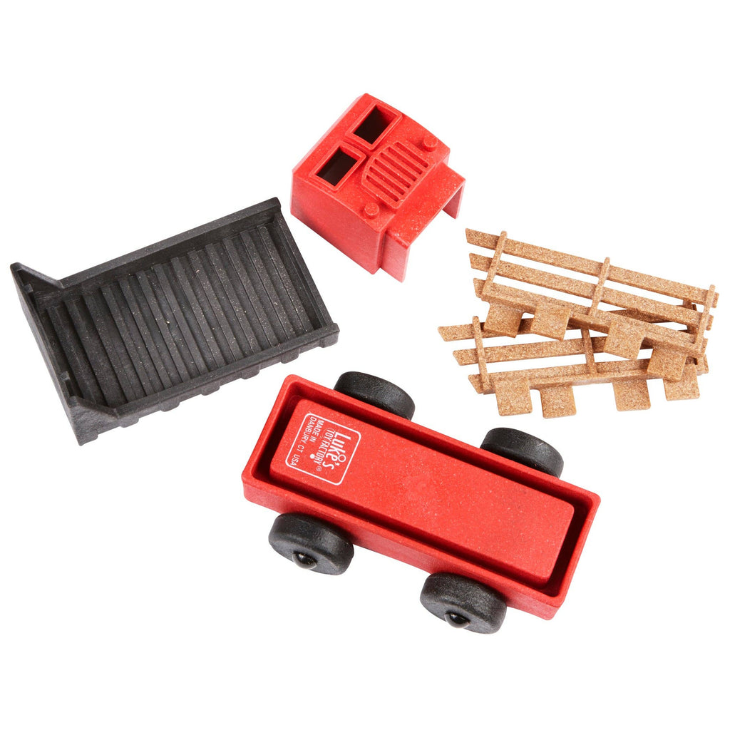 Farm Truck & Green Dump Truck 2 Pack