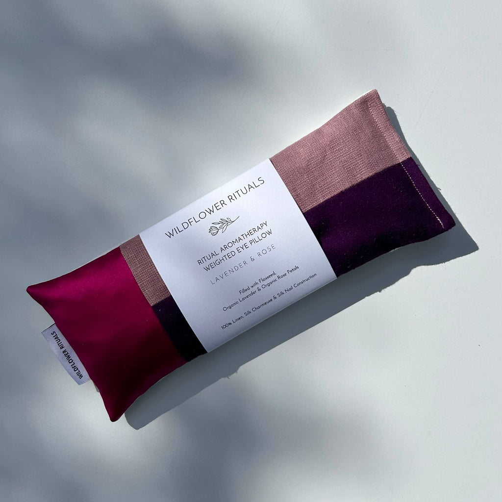 Ritual Aromatherapy Weighted Eye Pillow | Lavender & Rose