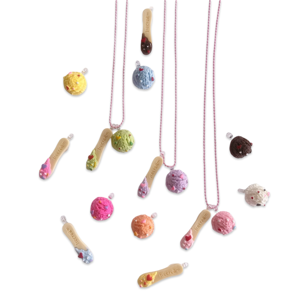 Gelato Necklace I Charm Necklace I Ice Cream I Handmade