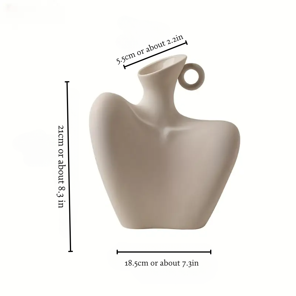 Collarbone Ceramic Vase