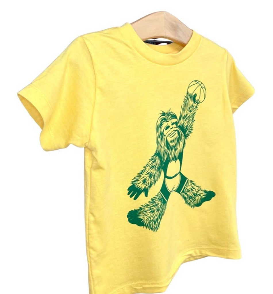 Seattle Basketball Dunks Unisex Baby and Kids T-Shirt