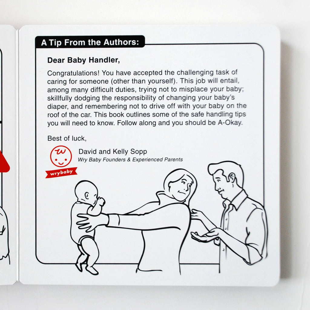 Safe Baby Handling Tips Book