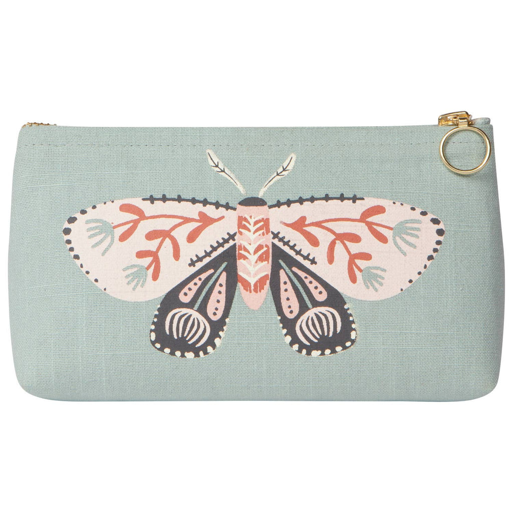 Far And Away Cotton Cosmetic Pencil Bag