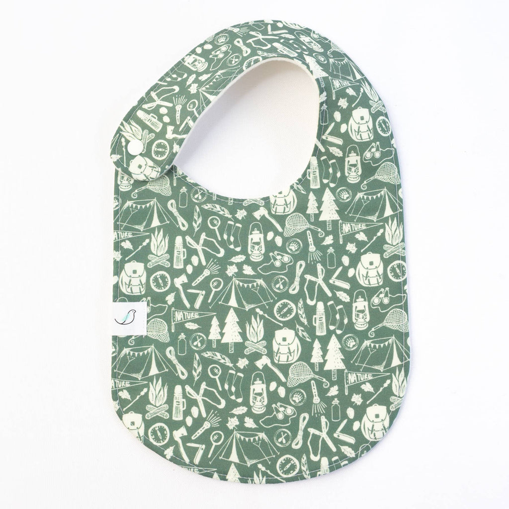 Camping - Charlie Snap Bib