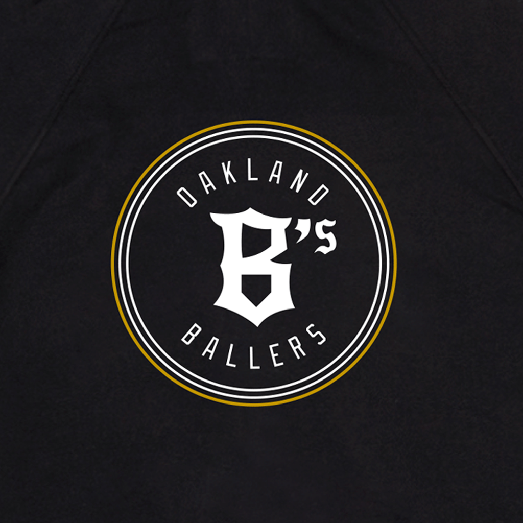 Oakland Ballers Logo Zip