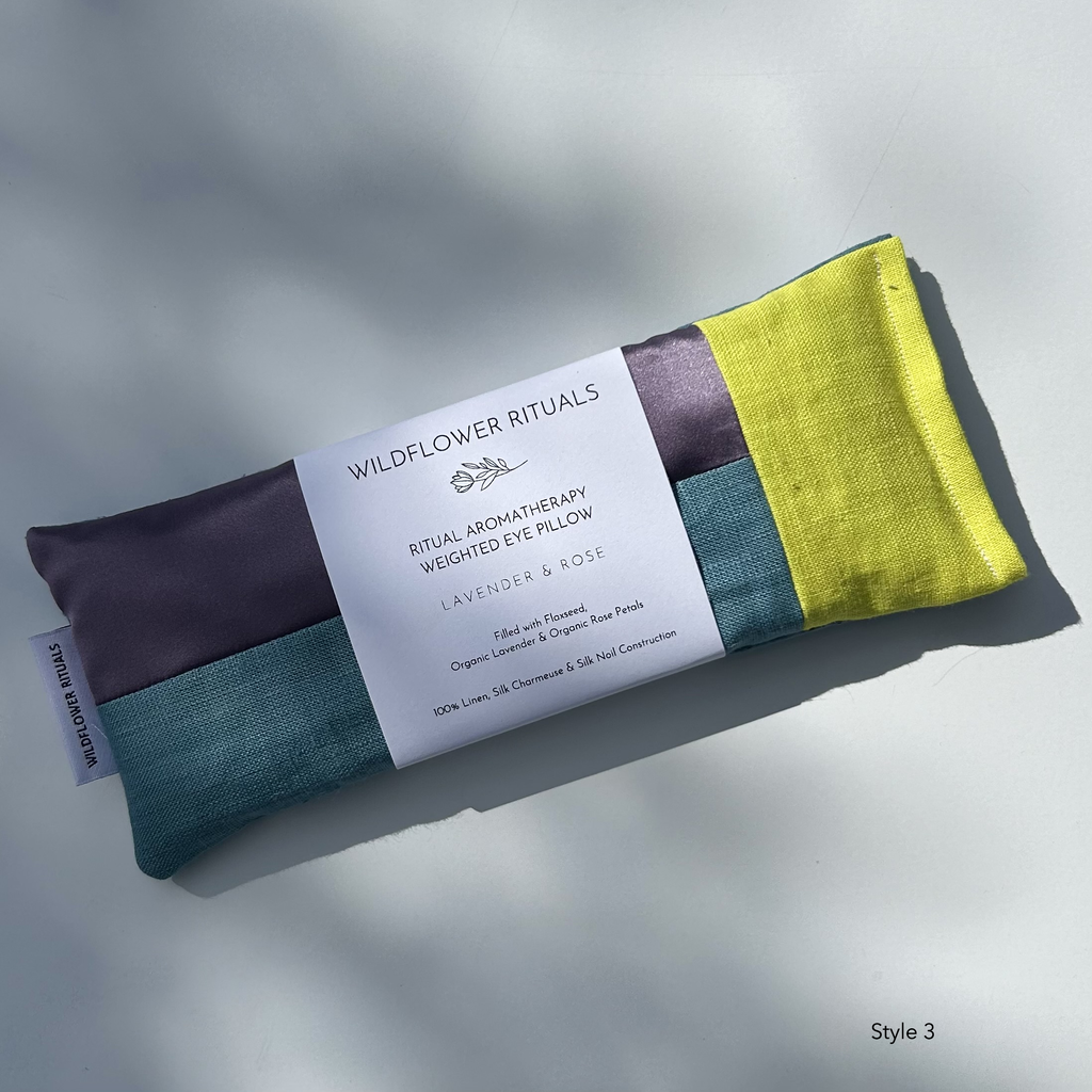 Ritual Aromatherapy Weighted Eye Pillow | Lavender & Rose