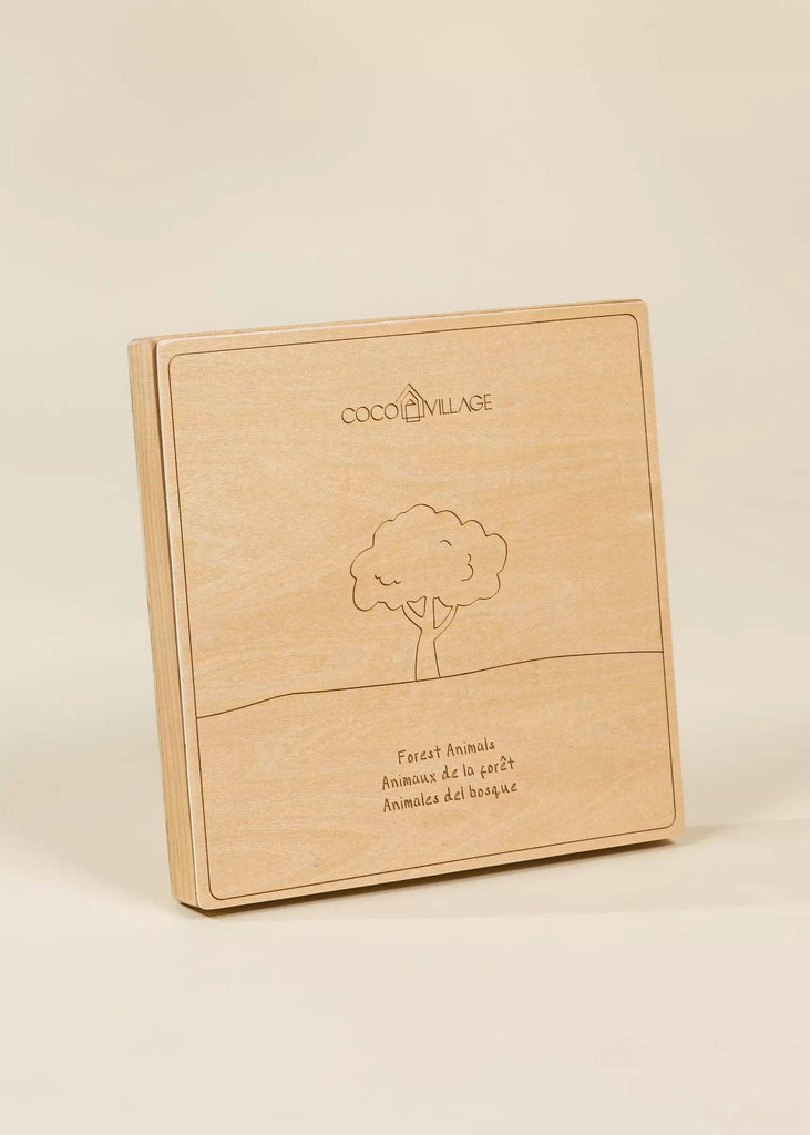 Wooden Balance Puzzle - Forest (8 pcs)