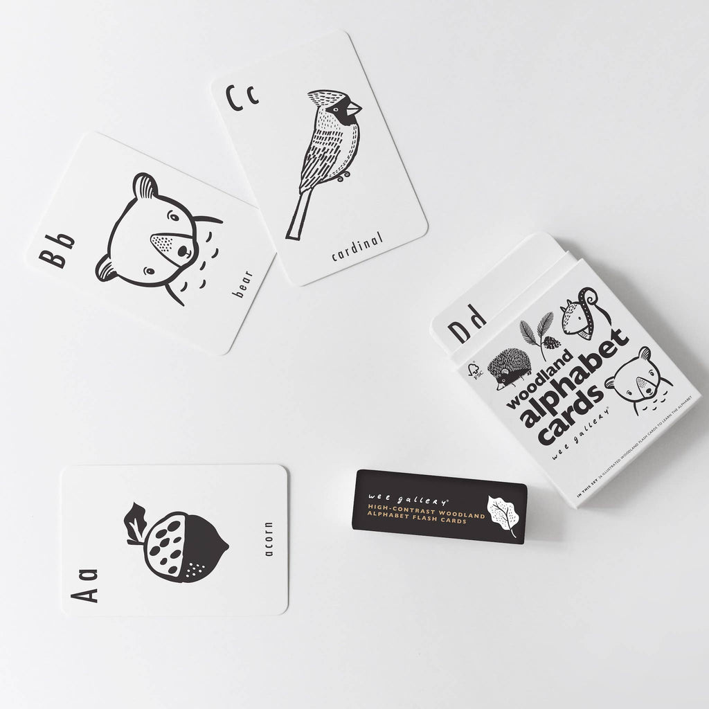 Alphabet Cards | Woodland