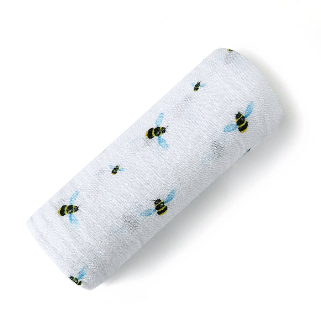 Wild Life Swaddles, Certified Organic Cotton Muslin, Single