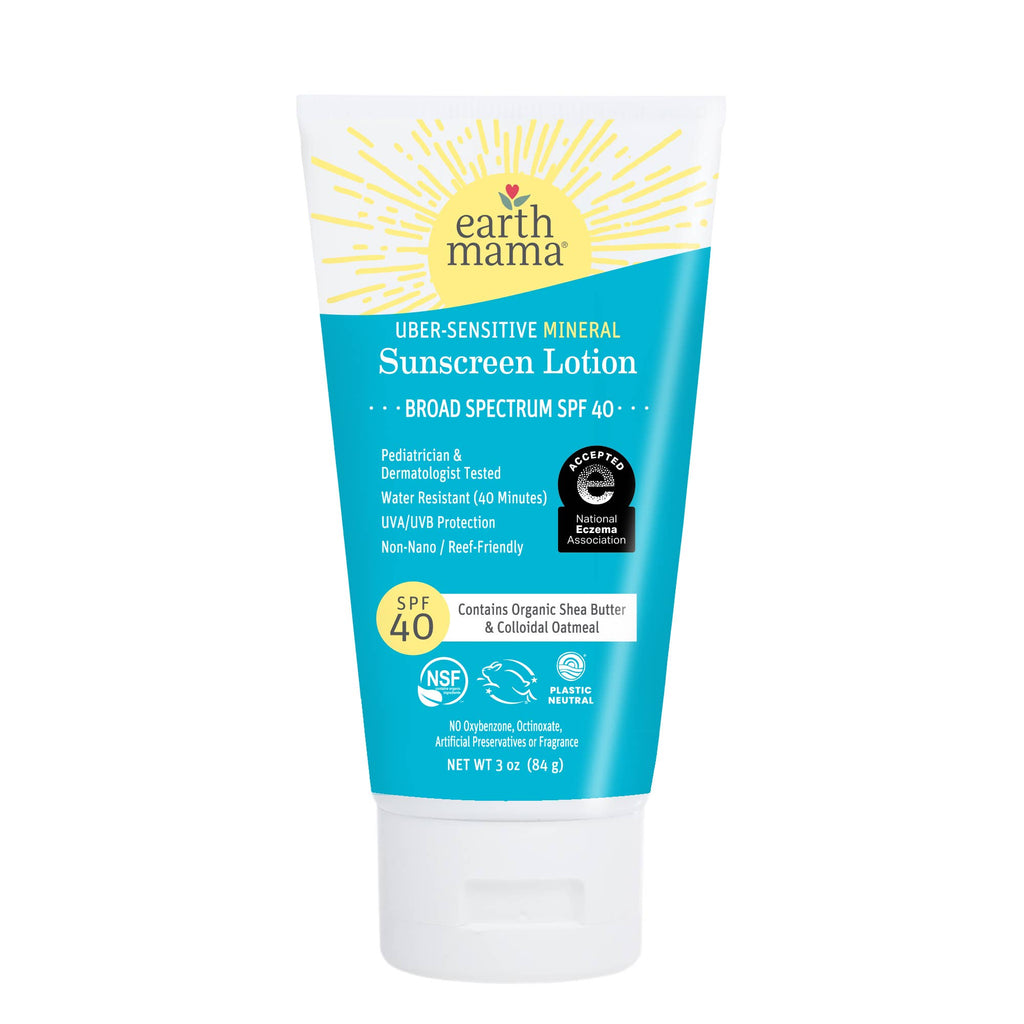 Uber-Sensitive Mineral Sunscreen Lotion - SPF 40