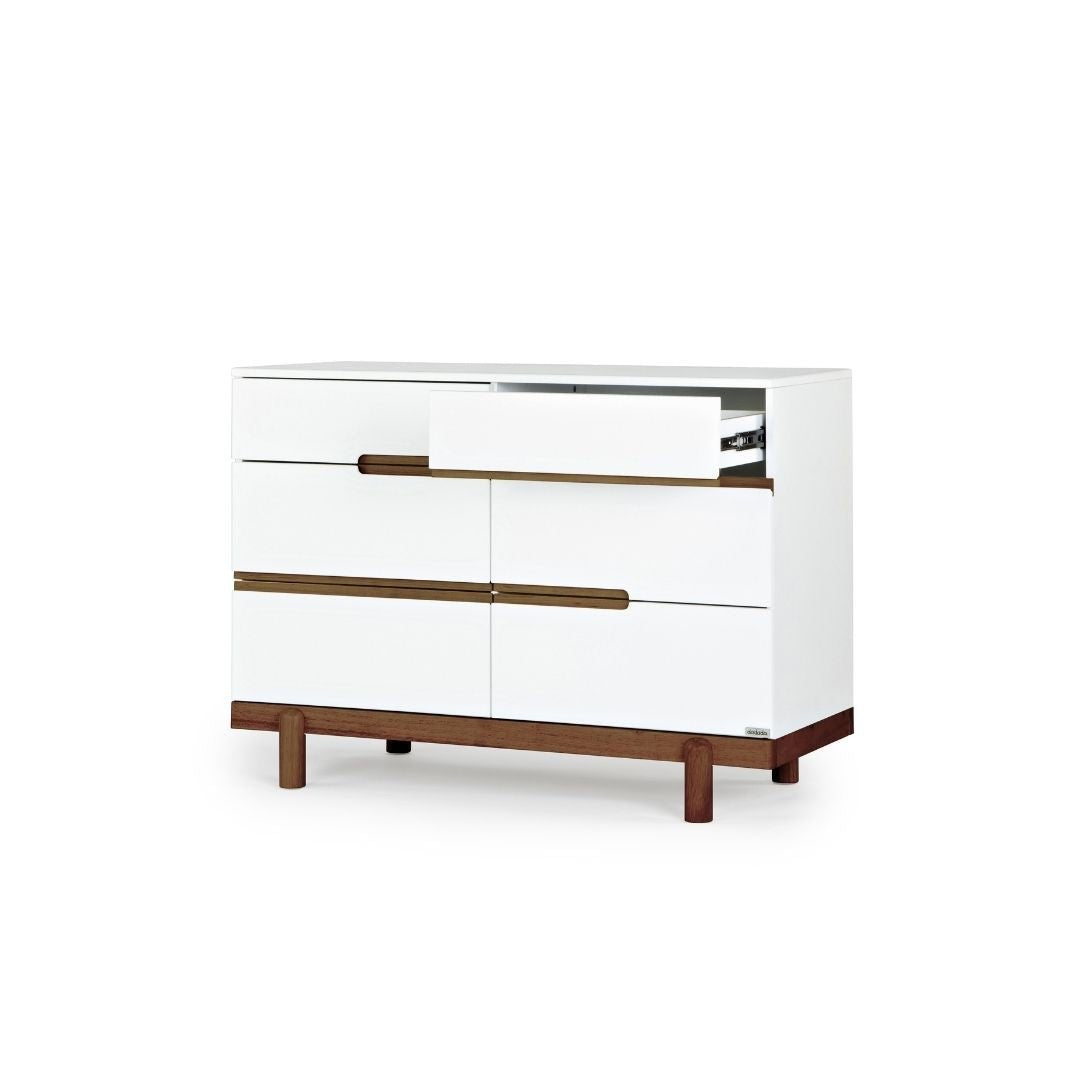 nursery dresser modern dadada Bliss 6-Drawer Dresser