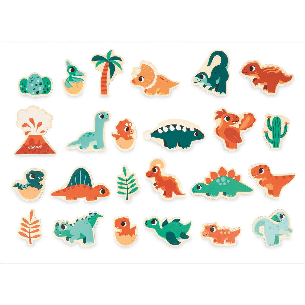 Dino Magnets - 24 Pieces..