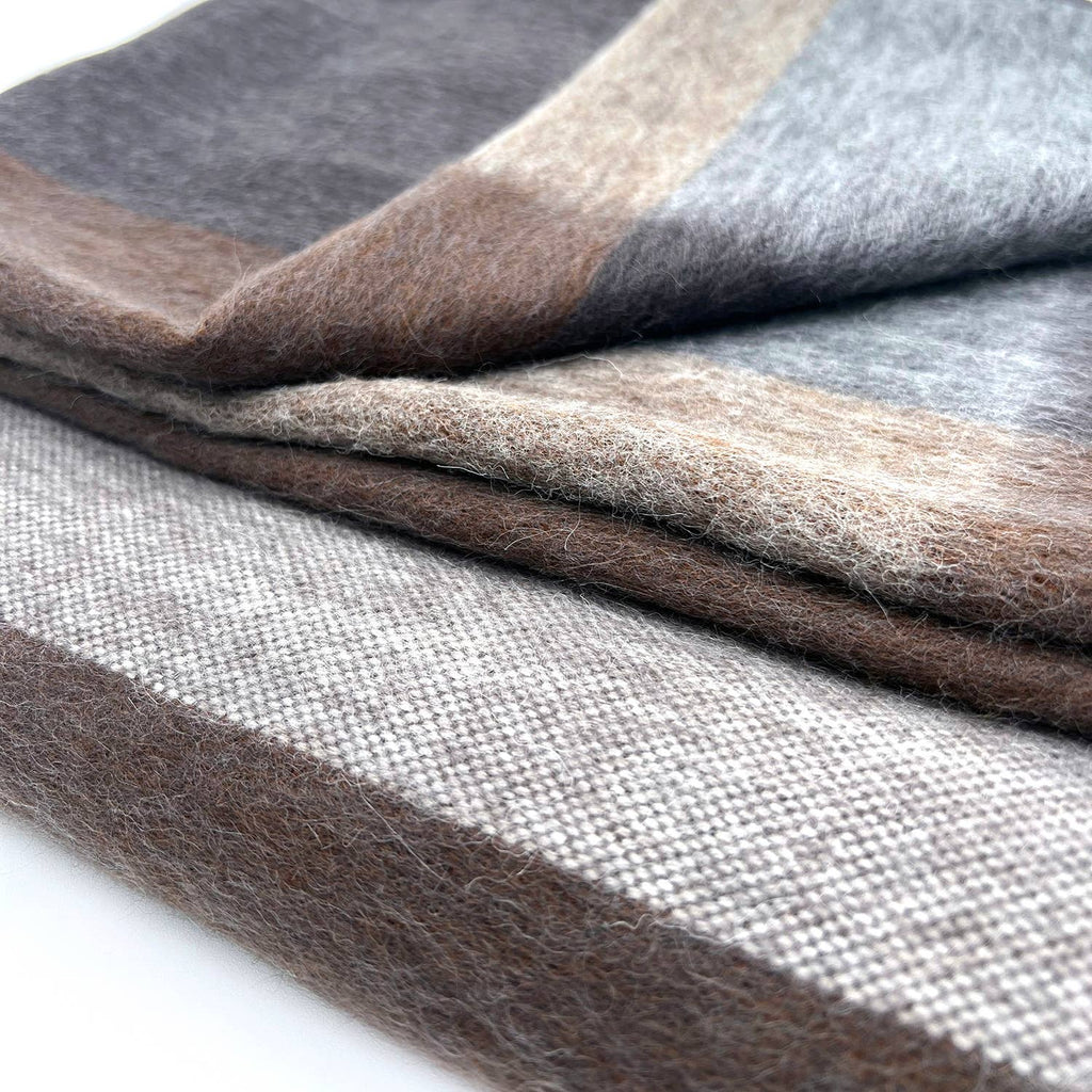 NEW! Alpaca Throw Blanket - Woodland: Throw     (45x70)