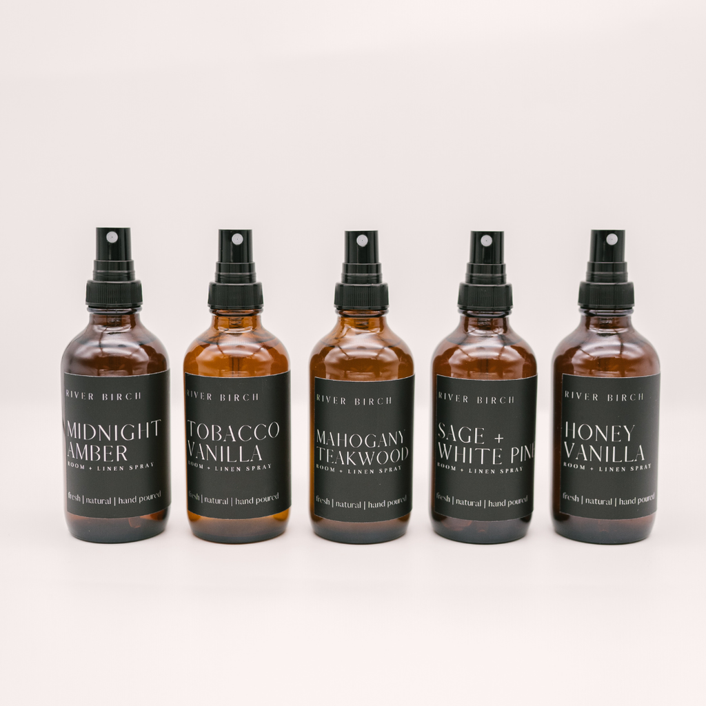 Sea Salt + Citrus - 4 oz Amber Glass Room + Linen Spray
