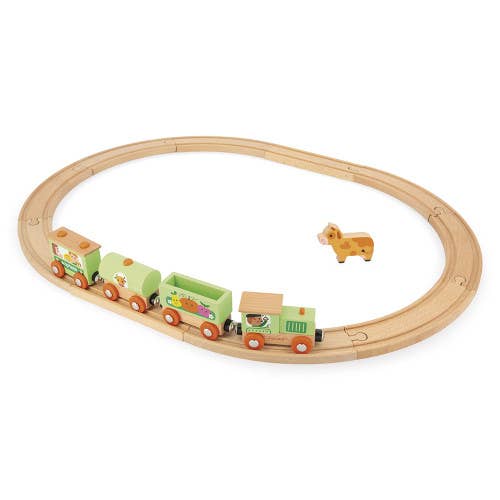 Story Farm Train With Tracks