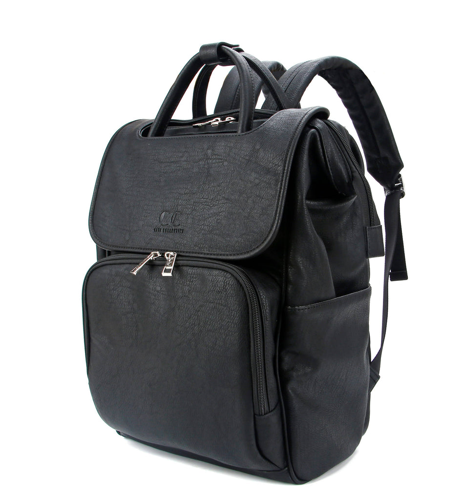 Citi Collective Citi Explorer Black Diaper Bag Backpack