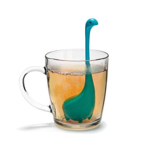 Baby Nessie Tea Infuser (Turquoise) for Hot or Iced Tea