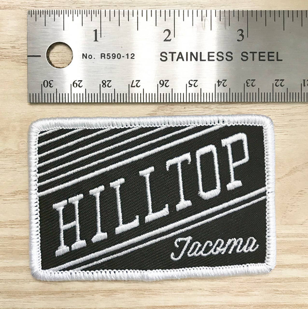 Hilltop Tacoma Iron On Patch