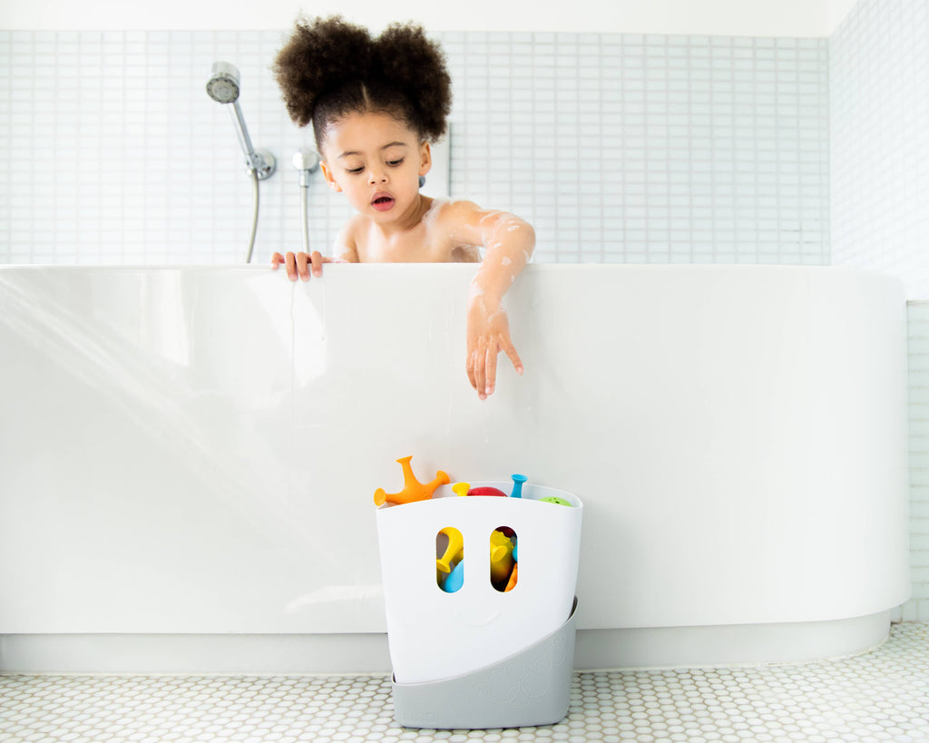 Bath Time Essential Gift Set, Includes Drying Bin & 11 Toys