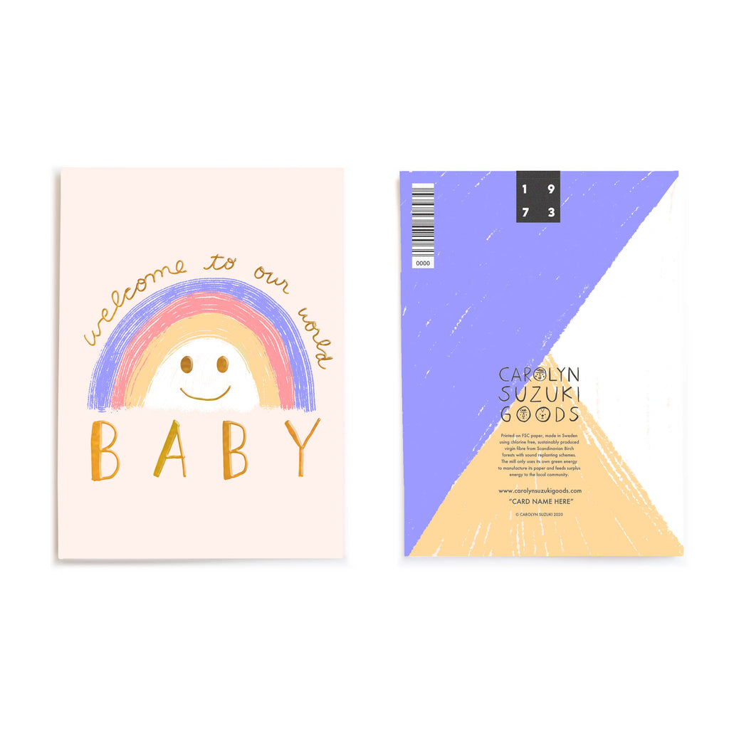 BABY RAYS - Baby Card