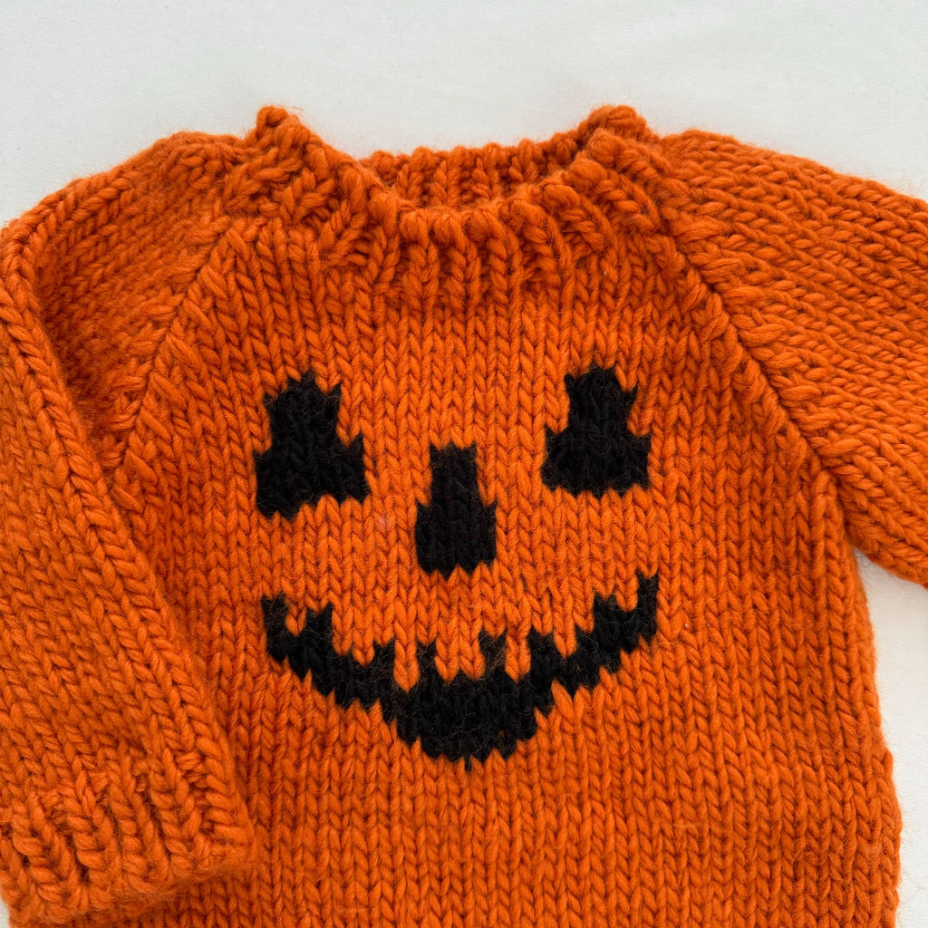Jack-o-lantern Sweater, Kid Halloween Pumpkin