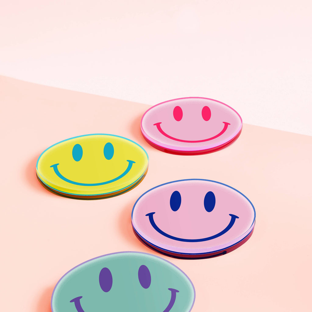 All Smiles Coasters | Set of 4