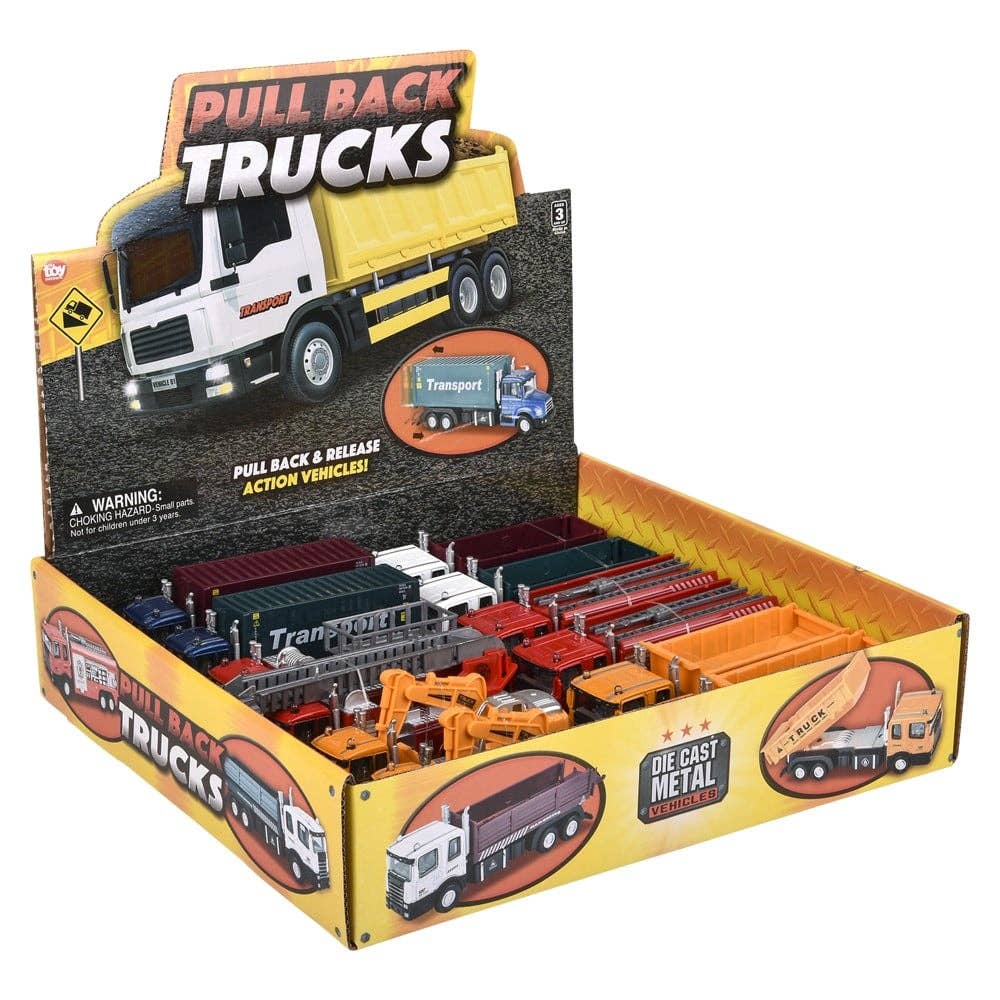 Pull Back Trucks
