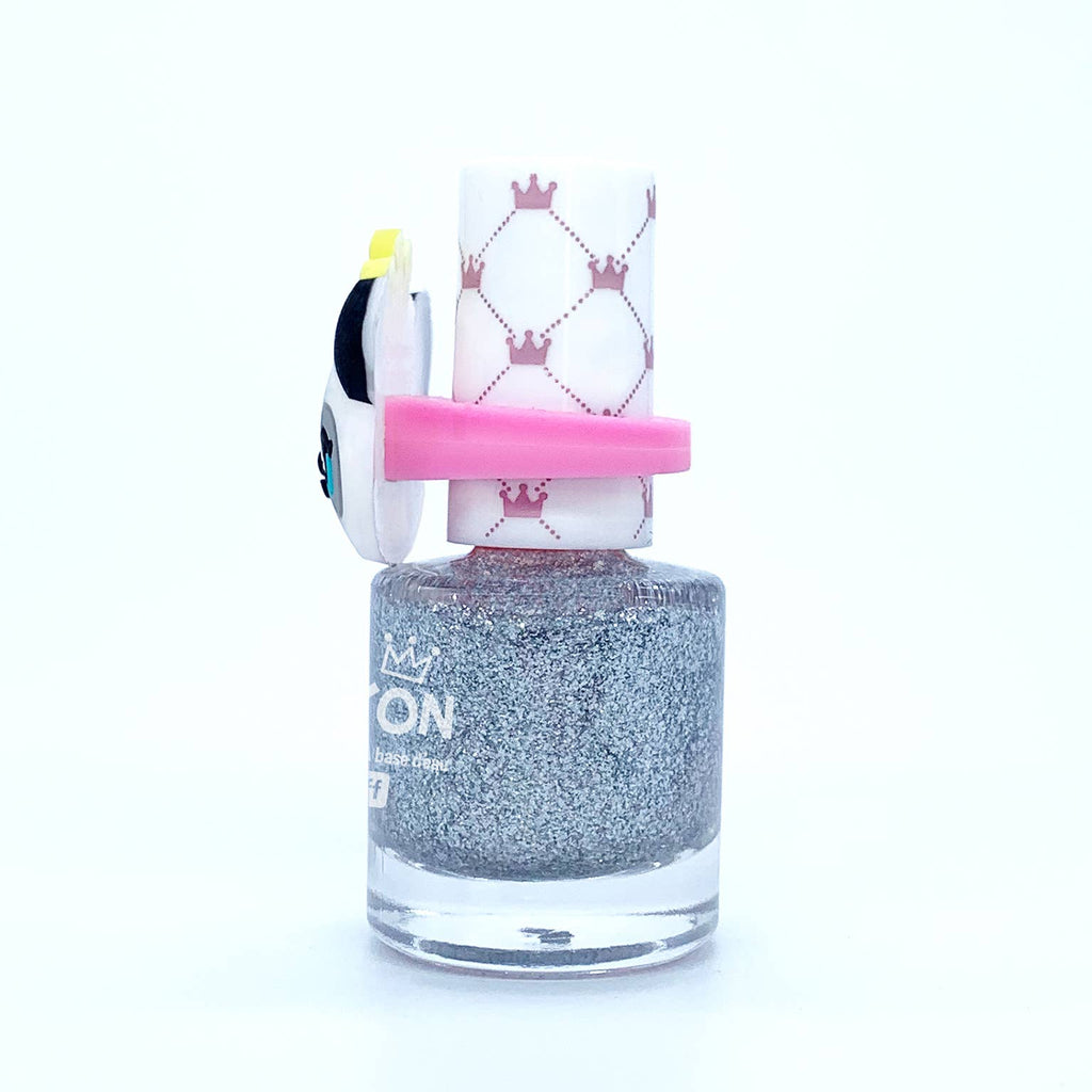 Panda Ring Nail Polish | Glitter Silver