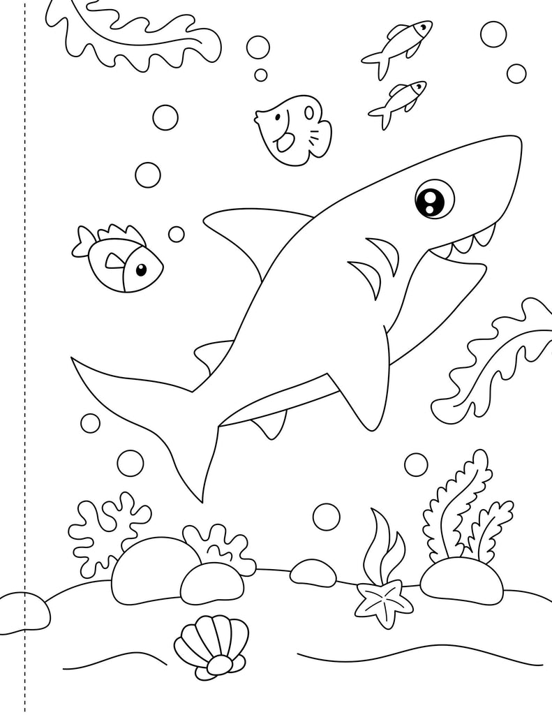 Under the Sea Coloring Book