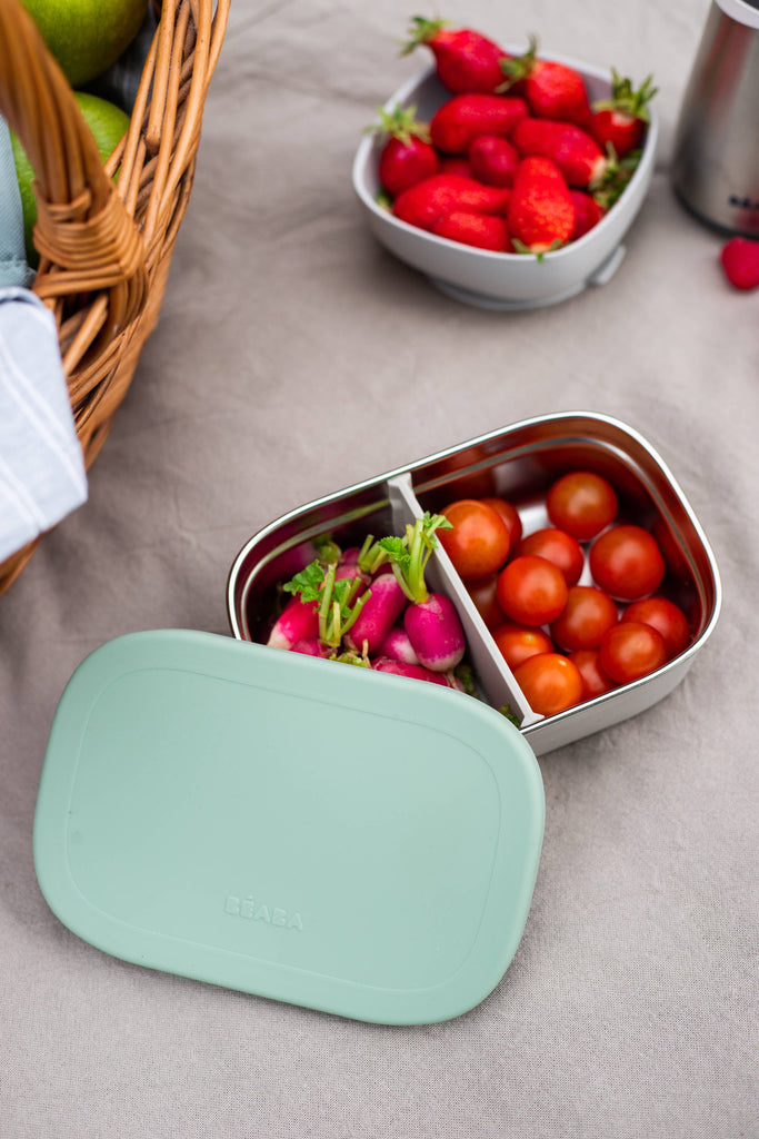 BEABA Stainless Steel Lunch Box - Sage