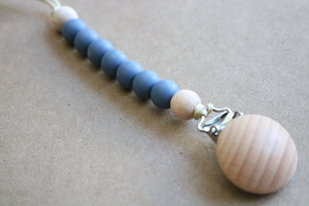 Pacifier Clip | Navy