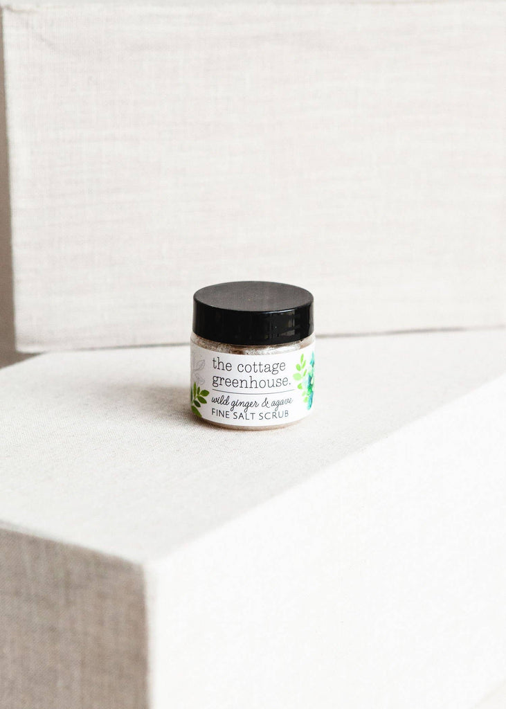 Wild Ginger and Agave Travel-Size Salt Scrub