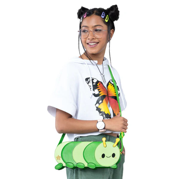 Squishable Caterpillar Crossbody Purse