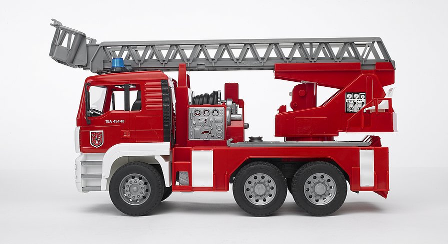 Fire Engine with Water Pump, and Light & Sound