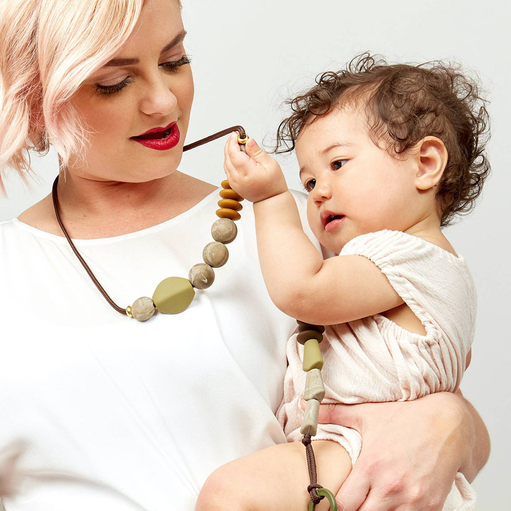 Saddle Signature Teething Necklace