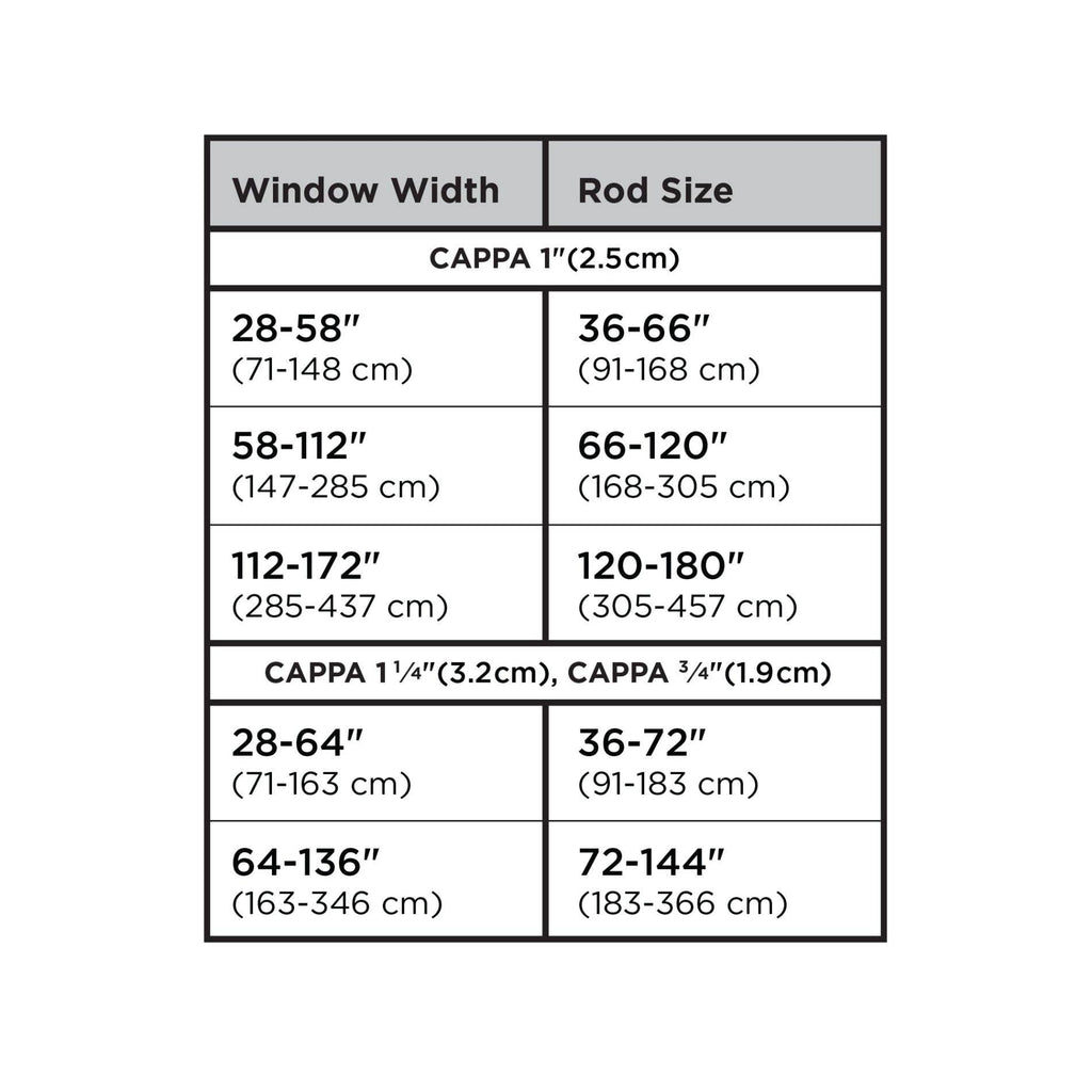 Cappa Curtain Rod