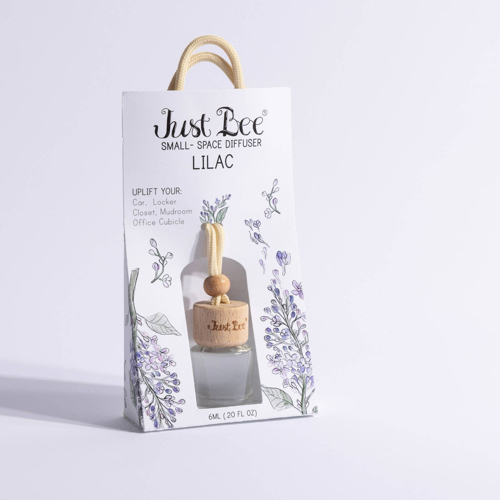 Lilac - Just Bee Candles: 13 oz (up to 60 hrs of clean burning)