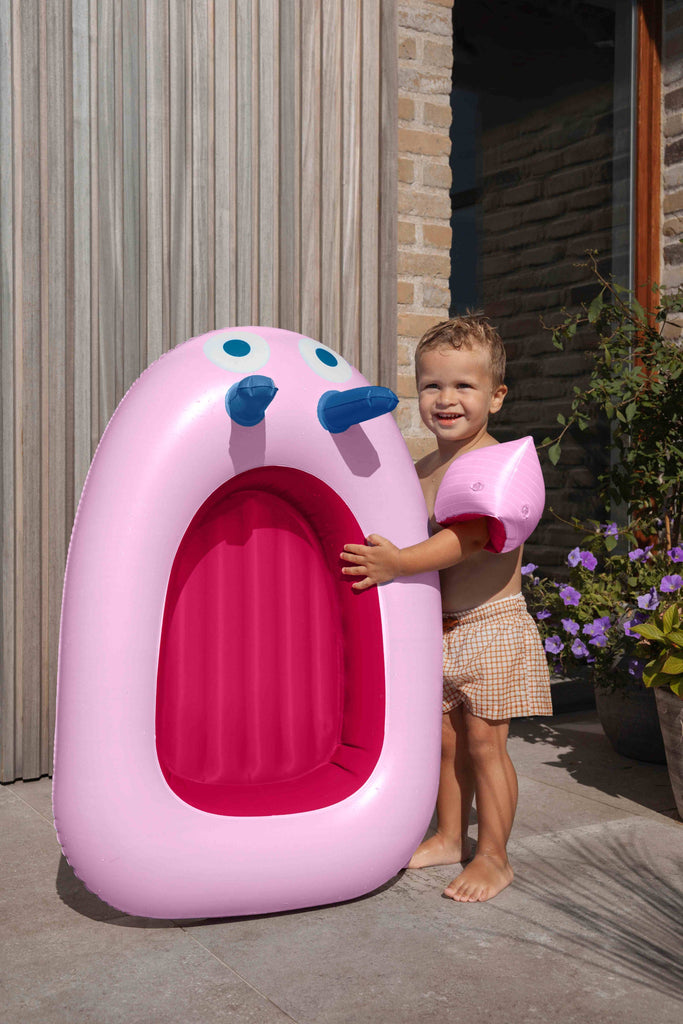 Quut Inflatable Boat -Toy for Kids–Durable & Non-Toxic Vinyl